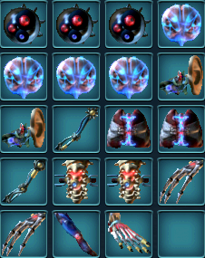 QL 250 Buff Implant Set